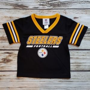 ❌SOLD❌Boys 3t Steelers jersey shirt